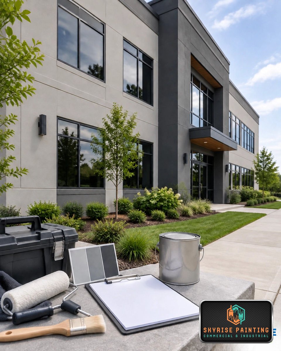SkyriseP's tweet photo. Smarter coatings. Longer service life. Low-VOC finishes, easier maintenance, fewer disruptions, and lower long-term costs. Schedule a Free Consultation and find out why skyrise is the difference. #SkyrisePainting #LowVOC https://t.co/EhSMxjqbBv