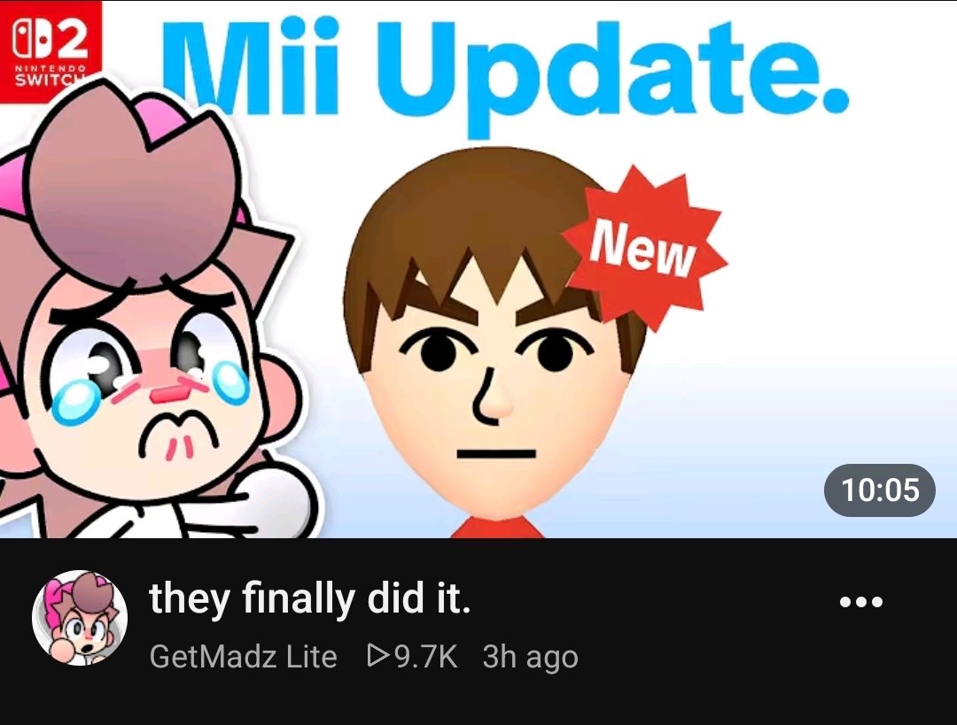 unfunnymeat's tweet photo. you did not make a 10 minute video on old mii maker music https://t.co/RgWZw1jXd4