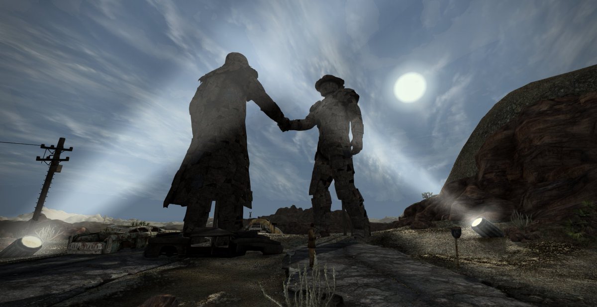 WastelandPro_'s tweet photo. The new update on server 10.09.26 (first part):

- Extensive work has been carried out on optimizing the server and client parts
- Added: SSAO, HDR, Dynamic Lights, real texture compression, and updated the frame graphics editor

#Fallout #Fallout3 #minecraft #WastelandProject https://t.co/WeYJ1rgE3M
