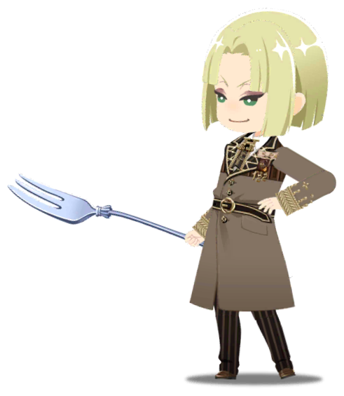 RookHuntPosting's tweet photo. DAY 24 — La Bonbonnière Rook!

[Quote of the Day]: "As for my hairstyle, I chose to open up my bangs so as to show just how open and cheerful I currently feel." https://t.co/vV7jep9aHg