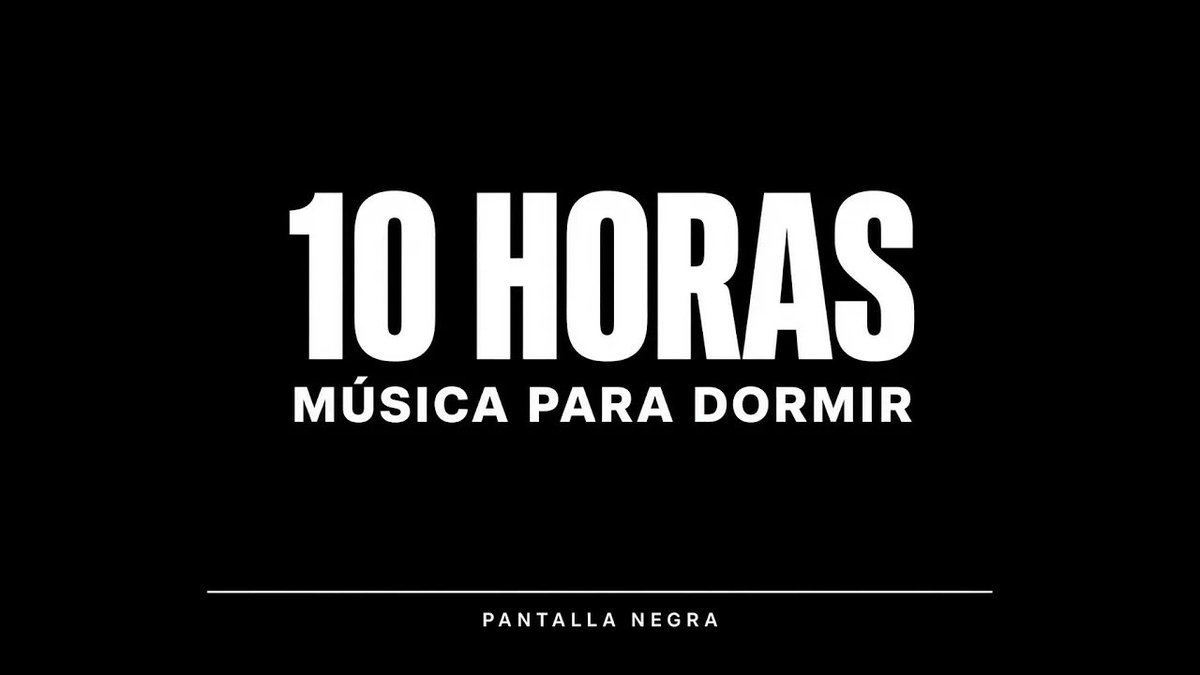 10talentos's tweet photo. Pantalla Negra 10 Horas para Dormir | Cero Luz Azul · Oscuridad Total https://t.co/fJvWE0HpmS  SUSCRIBETE! https://t.co/ZefcSIuSkL