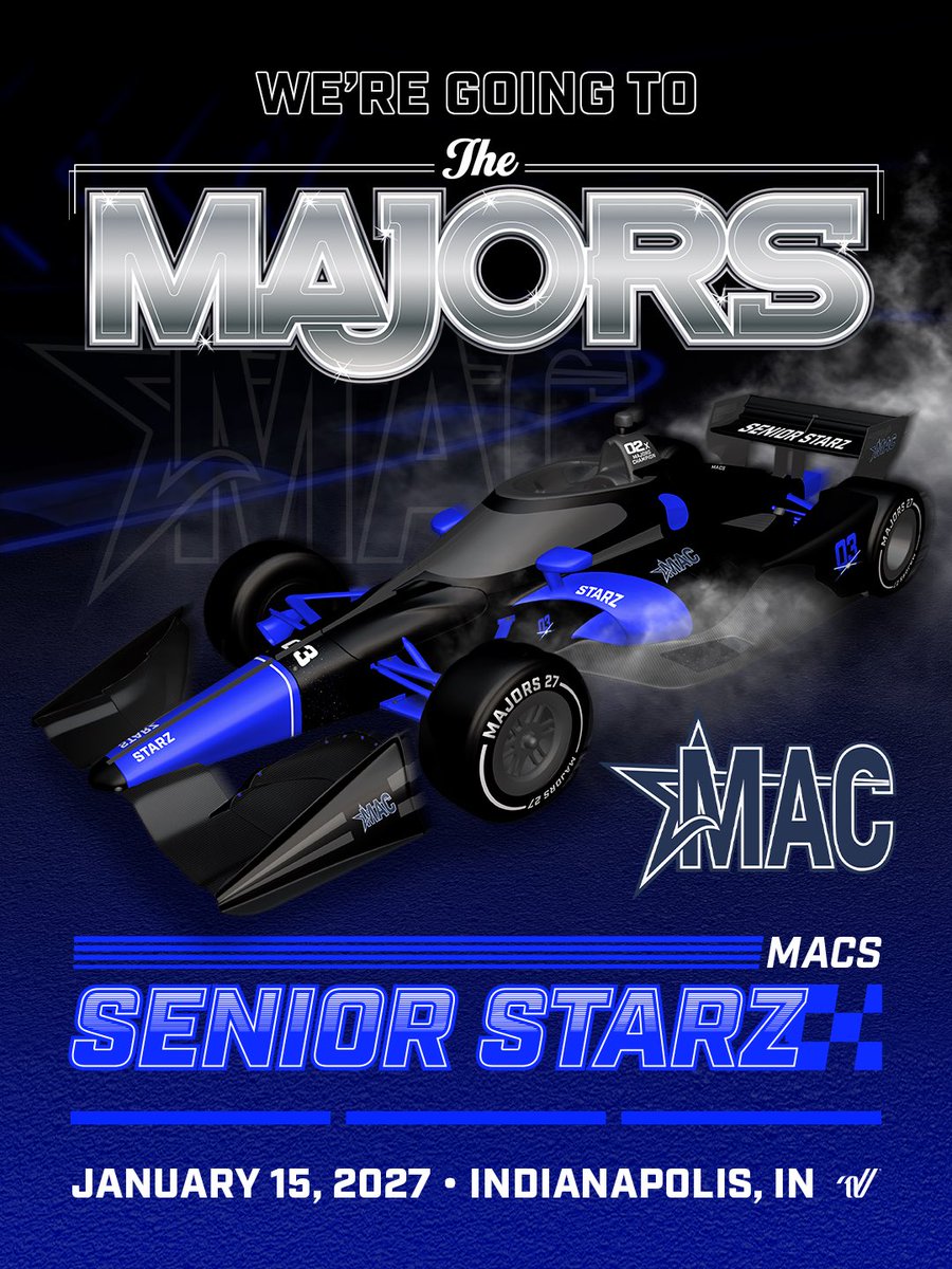 MAJORScheer's tweet photo. Congratulations @senior_starz!!! Welcome back to The MAJORS 💙🤩 https://t.co/NMCF9c3zli