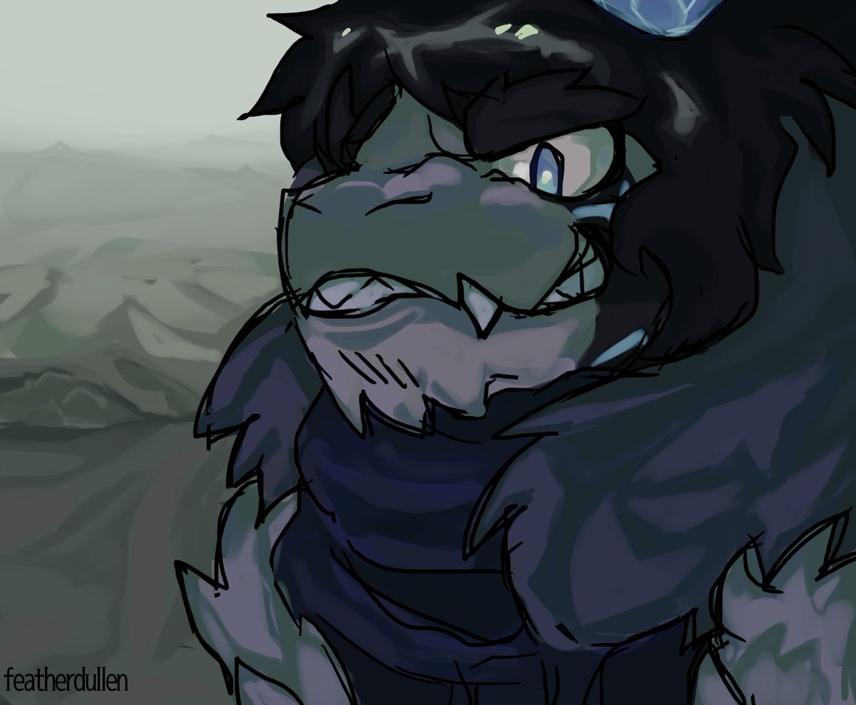 featherdullen's tweet photo. happy birthday stinky @zawnthedragon https://t.co/LCPb3zq308