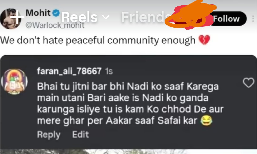 oiswala's tweet photo. @Warlock_mohit Mohit yaar yeh tweet delete kyu Kiya? https://t.co/3BvC3DZorH