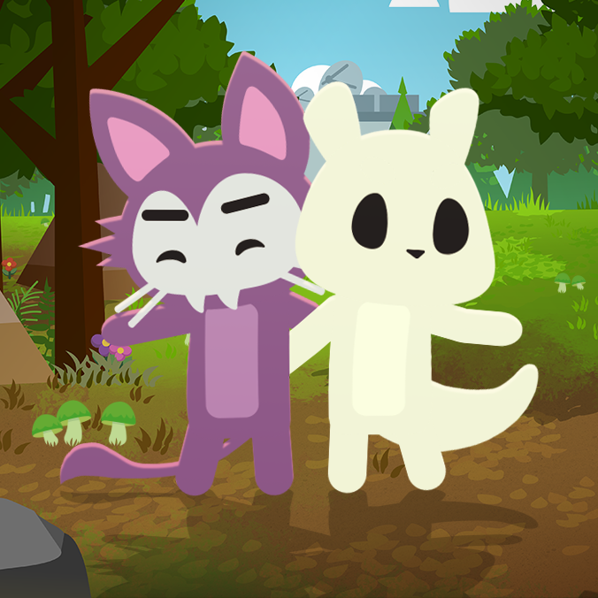 AnimalRoyale's tweet photo. Just a couple of cats(?) https://t.co/BJvG8rS3EU