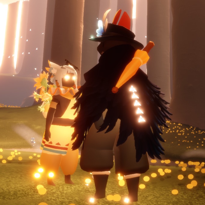 net_nainai's tweet photo. 真っ黒うさぎとひまわりさん https://t.co/cN7pS2V8hw