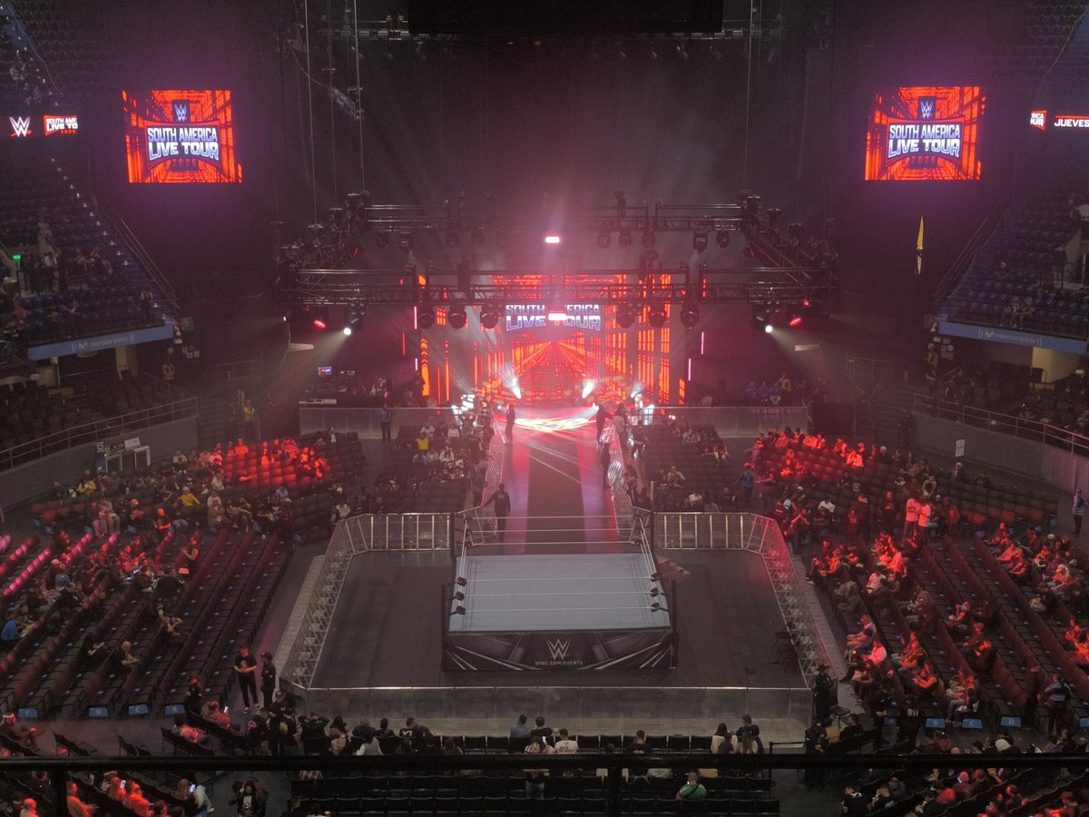 johnleonf's tweet photo. @MovistarArenaCo  @wweespanol https://t.co/DDFAcOfw6A