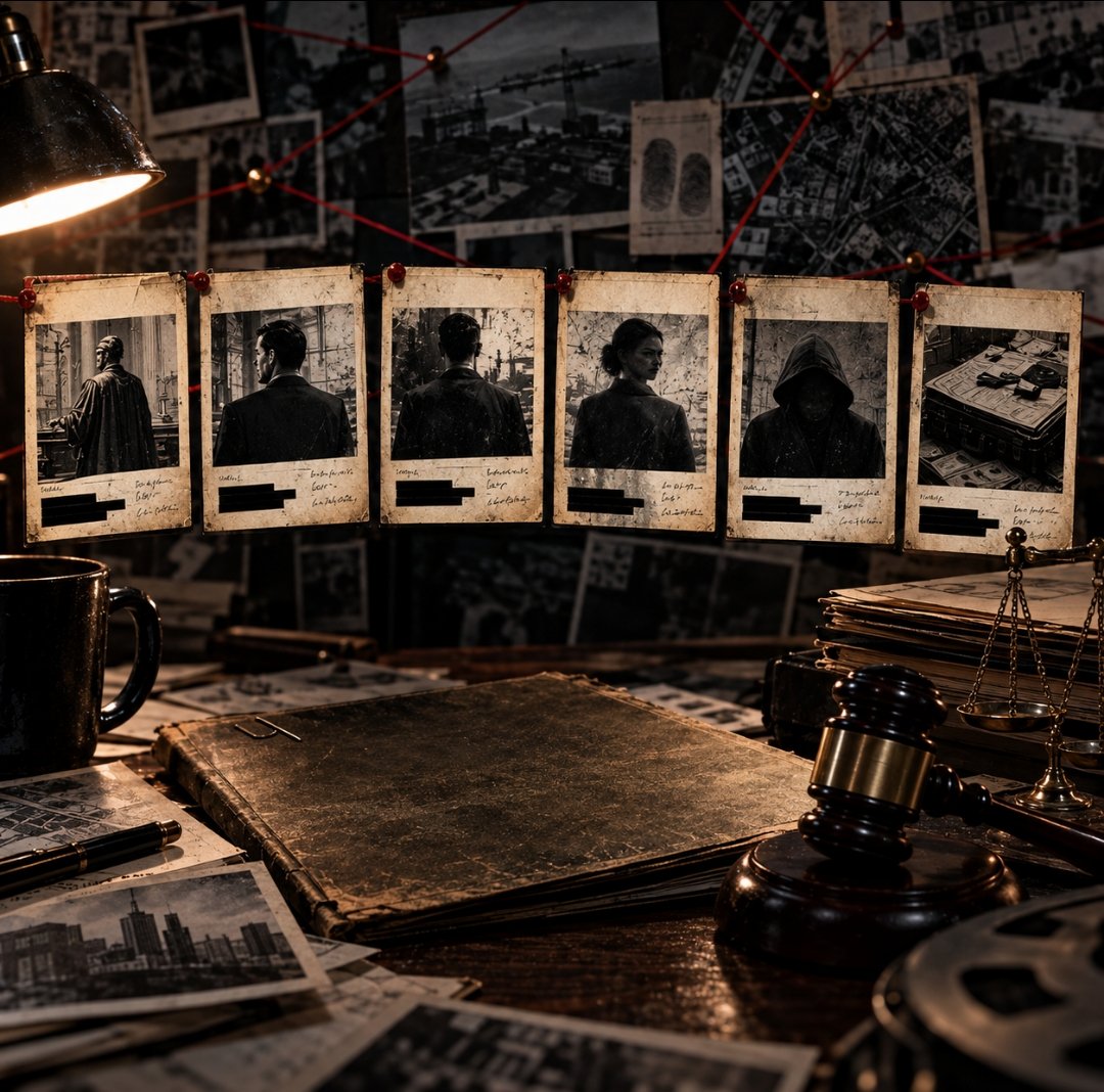 TheVerdictNFT's tweet photo. Every scheme leaves a file.

5,000 case files.
6 roles.
One verdict.

Judge. Prosecutor. Defense Counsel. Whistleblower. Fugitive. Case File.

The evidence is waiting.

First 99 wallets get a special spot on the roster.

Drop your wallet below https://t.co/En8nywDrLQ