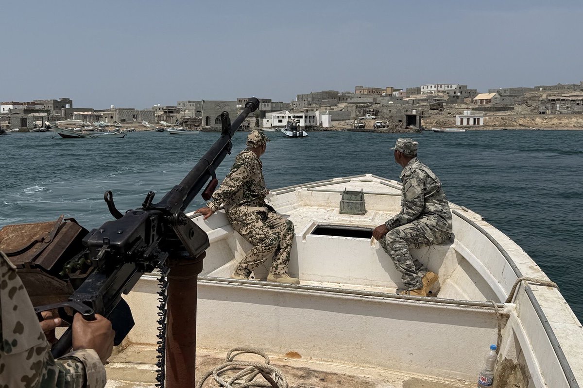 MarioNawfal's tweet photo. 🚨🇾🇪 The Houthis have reportedly taken Perim Island, handing them the entire Yemeni side of Bab al-Mandeb

Mayun, as Yemenis call it, sits at the narrowest point of the strait, 12 miles from Africa. 

With Murad village alongside it, the Houthis would now reportedly hold every mile of Yemen's west coast.

CNN stood on that island this week with the government garrison that was supposed to keep it.

What the Yemeni official there said now reads as a forecast. If the Houthis took Perim, they would stop needing long-range missiles and simply mine the strait, the way Iran mined Hormuz.

His vice president warned it would take a massive international force and multiple navies to dig them out.

Washington has 20 warships locked on Hormuz and nothing spare.

Both of the world's oil chokepoints are now held by Tehran and its closest ally.

Source: @TabzLIVE  on TG/ Writer: Daniel