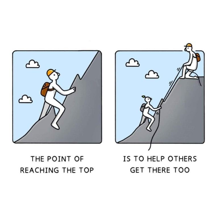 Nebraskangooner's tweet photo. Success feels a lot more meaningful when you can use what you’ve learned to help someone else. 🤝 https://t.co/BWknp0yl4t