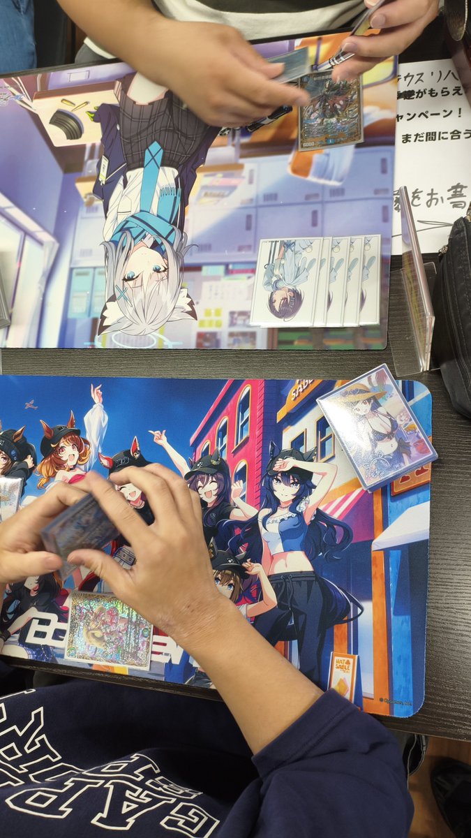 TCG1338971's tweet photo. 先日開催した第五回ブックオフ南2条ファンイベントは14名の方にご参加いただけました

JO退化など懐かしいデッキを見られてトラウマを思い出した方もいたかも？ファンイベは殿堂0も歓迎です！

また抽選パックから鬼丸終斗が！おめでとうございます🎉

次回は23日開催です！
https://t.co/1gKi5FlocO https://t.co/K0wGP1FUdE