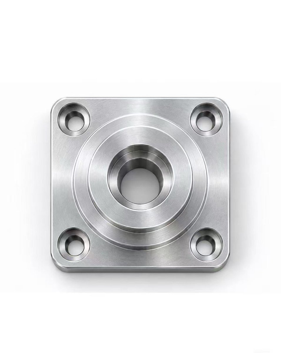 CloverYaog's tweet photo. From drawing to finished part 👇

6061-T6 aluminum, with stepped bores, counterbores and an M8 thread.

The tricky part isn’t the shape — it’s getting every hole position and dimension to match the drawing.

Have a similar part? Send me your drawing.

#CNCMachining #CNCParts https://t.co/c1u9nUqA3i