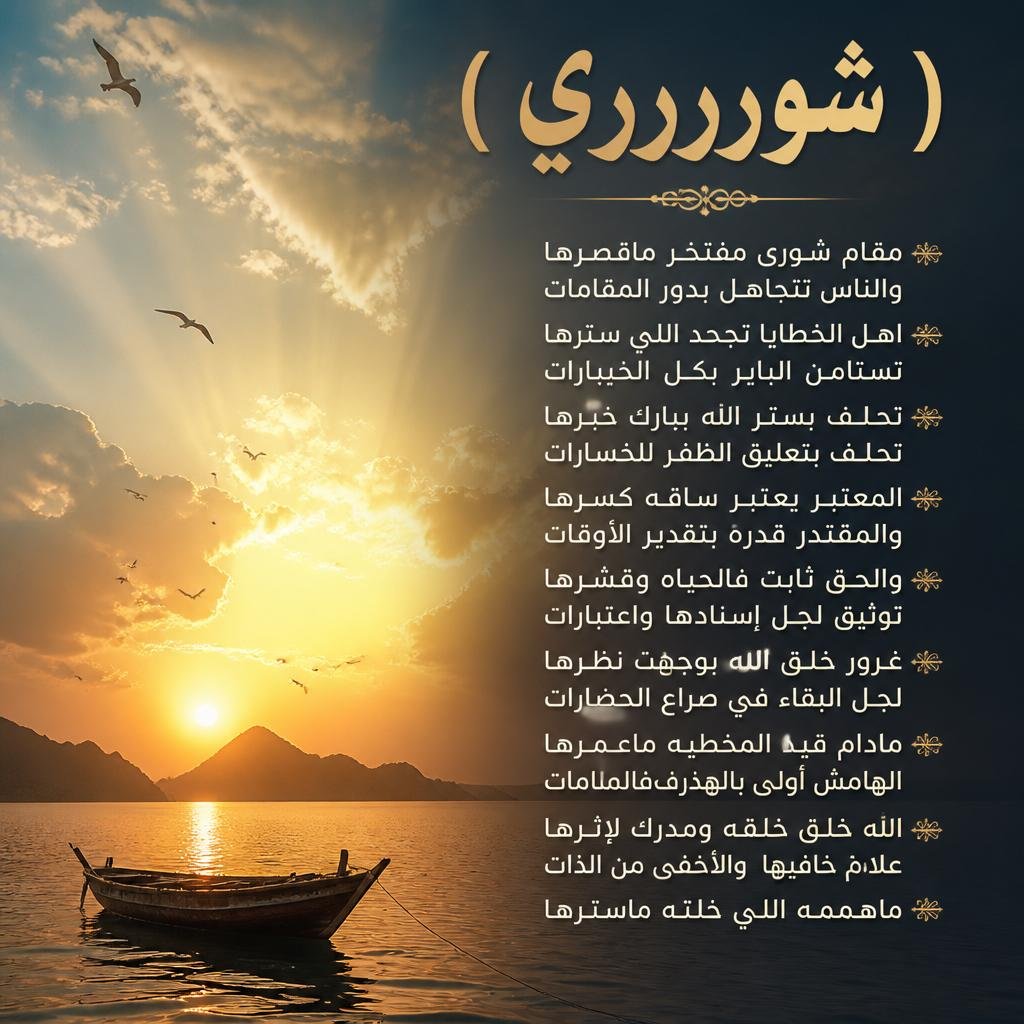 AlharthyRzyq's tweet photo. شوري https://t.co/xyJcjtppJc