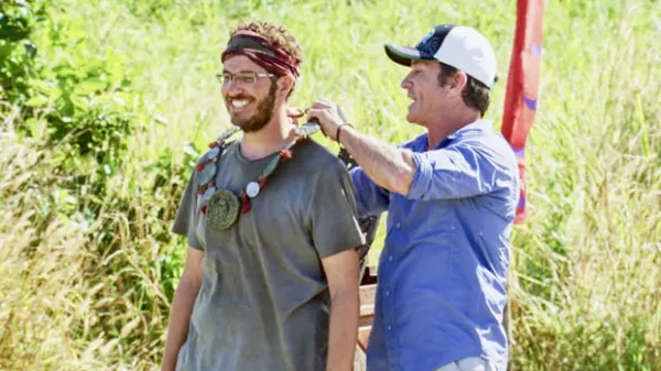 AMikeBloomType's tweet photo. Rick Devens becoming the communal target, but constantly winning immunity to prevent anybody from voting for him

Feels like we really did time travel back to 2019 #BB28 https://t.co/RCjsD0xJnY