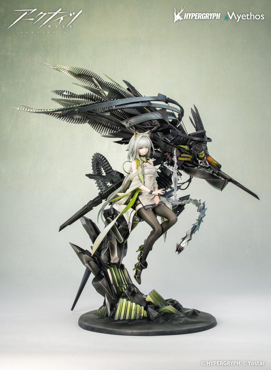 myethos_co's tweet photo. 『アークナイツ』より、「ケルシー・エスペランタ」1/7スケールフィギュアの予約受付締切間近です⚠️
静かな表情、クールトーンのグラデーション塗装、背後に広がる機械構造まで丁寧に表現。ドクター、ケルシーと共に歩むこの機会をお見逃しなく。

#アークナイツ #ケルシー https://t.co/MKQ7KR6gb6