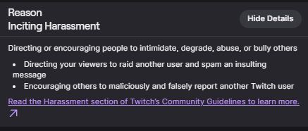 JxsnAU's tweet photo. Hey @TwitchSupport @Twitch_ANZ 

I've streamed on your platform doing the same content everyday for the past 4 years and I have never broken any rules or guidelines. 

I don’t raid people or seriously discuss raiding anyone at all

Streaming is my full-time work please help! https://t.co/Y3ES6t916S