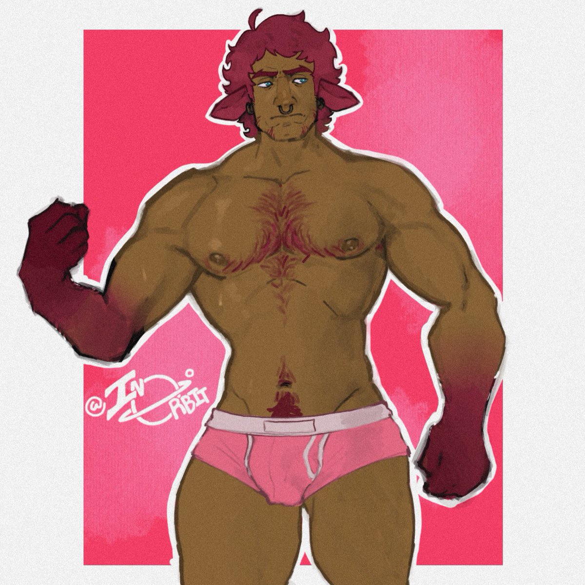 1n_0rbit_'s tweet photo. My oc Dallas in his undies

#baraart #bara #gay https://t.co/dkdEBpWjnO