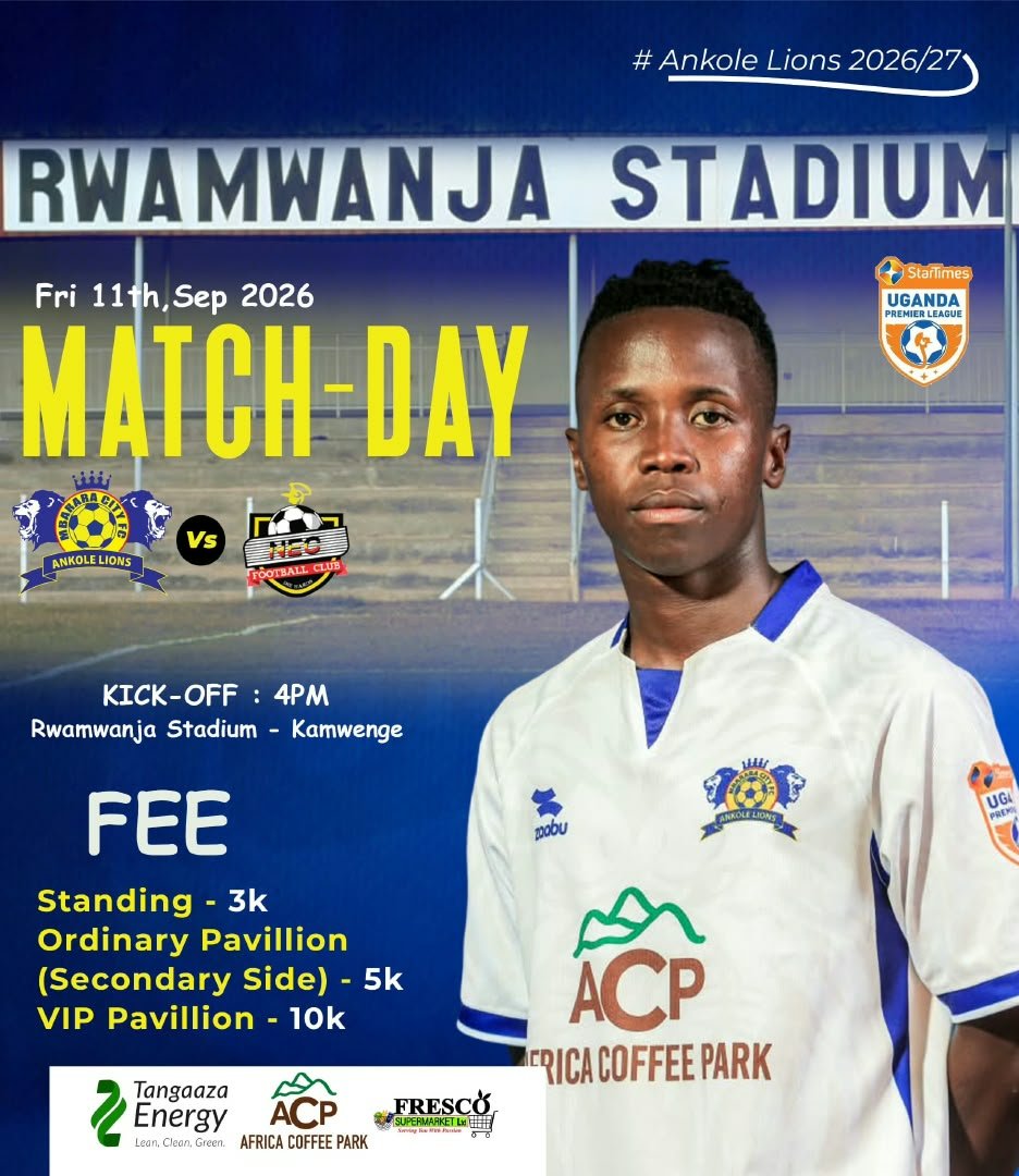 TeamMbararaCity's tweet photo. 🤍 𝗠𝗔𝗧𝗖𝗛𝘿𝘼𝙔 🩵
🆚 NEC
🕗 4pm (EAT)
🏆 Startimes Uganda premier League
🏟️ Rwamwanja stadium https://t.co/80u0wHlSeO
