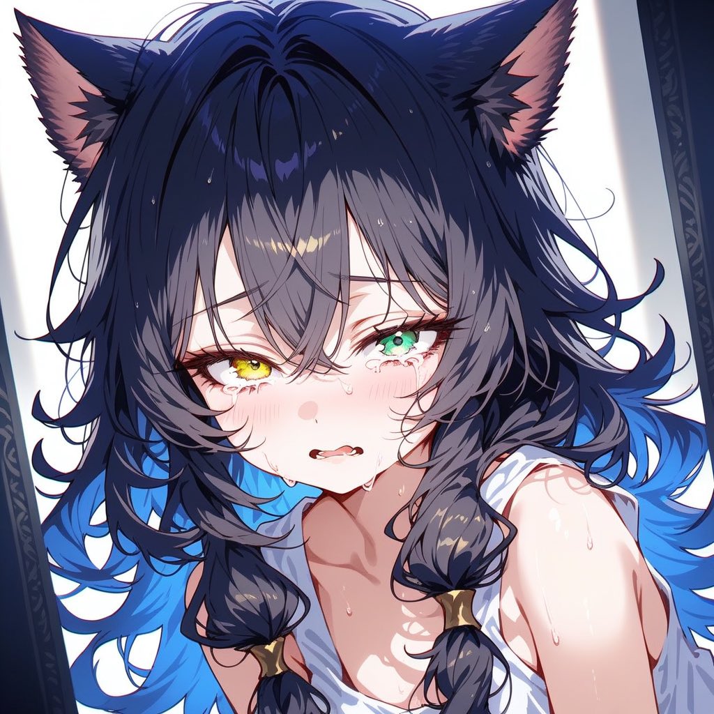 turusikubi3021's tweet photo. 泣き顔〜🐈‍⬛ https://t.co/1mhbO2LtfS