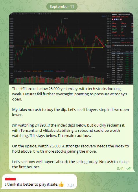 Straits_TraderB's tweet photo. Yesterday, the Hang Seng Index fell below the 25,000-point mark, with tech stocks showing weakness and night futures continuing to decline. Is there any opportunity today?
Here’s what I think... 👇👇👇
$HSI https://t.co/u69wqdHWoD