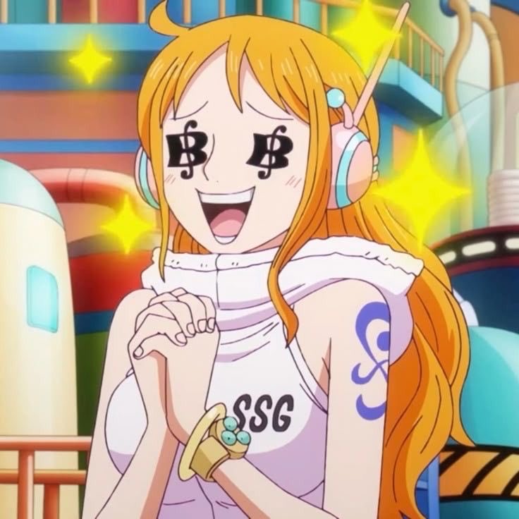 Nmiome's tweet photo. Nami transforms when it comes to money 😭 https://t.co/YM9LFPf1FG