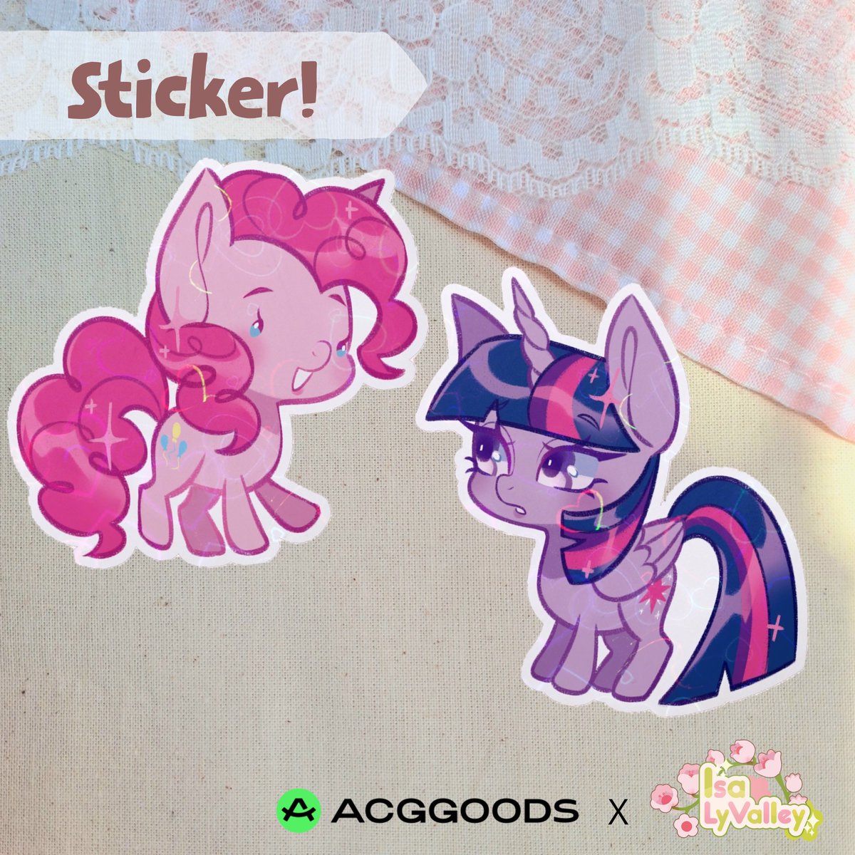 IsaLyvalley's tweet photo. New products in my merch shop :3
🔗 bellow yay!!
#acggoods #merchfanart #mlpart #mlpfandom https://t.co/rD8xeMUcK9