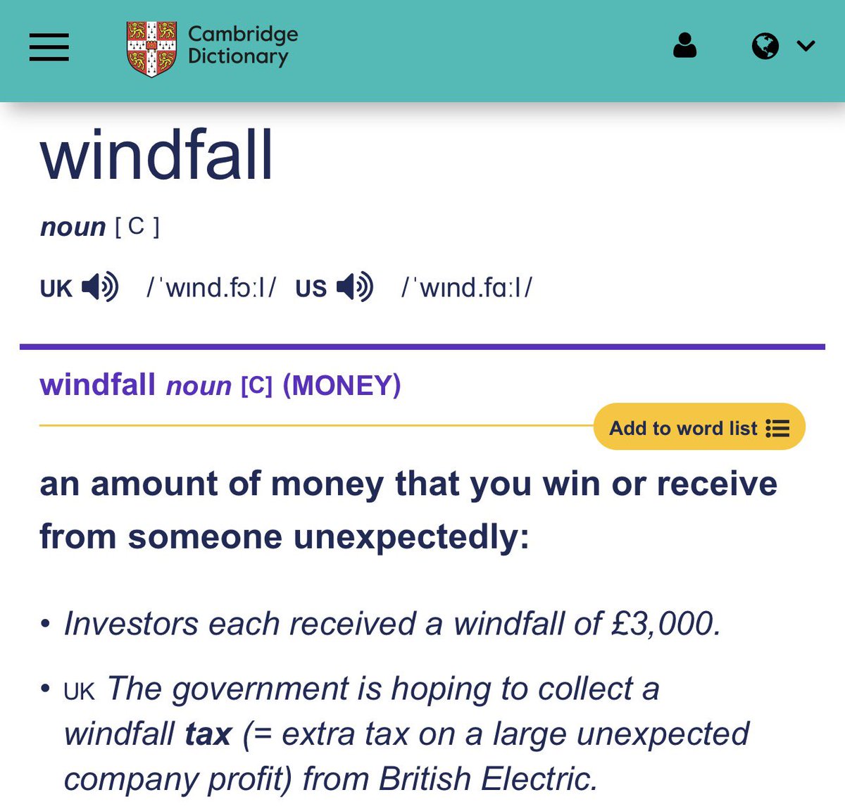 makspry's tweet photo. @FinancialReview This is not what a windfall is https://t.co/ke0jpzVyit