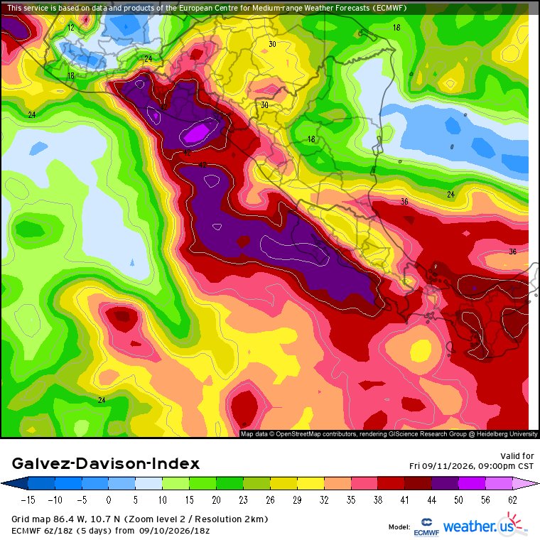 GuillermoJovelR's tweet photo. Para viernes 11. Es un pequeño pulso de inestabilidad que promete una buena tormenta en horas de la noche. https://t.co/ryLPgyWBof
