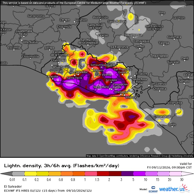 GuillermoJovelR's tweet photo. Para viernes 11. Es un pequeño pulso de inestabilidad que promete una buena tormenta en horas de la noche. https://t.co/ryLPgyWBof