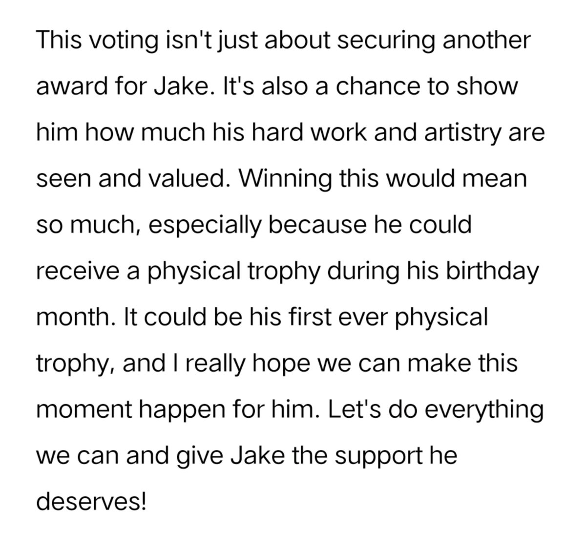jakesarchive's tweet photo. Please take this voting seriously. 

🔗 https://t.co/VoIUMG9Umn https://t.co/yH2C5D0d23