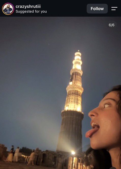 desisigma's tweet photo. Indian parents: "hamari beti study tour pe delhi gayi hai"

meanwhile their daughter: https://t.co/ZmcE3zYU15