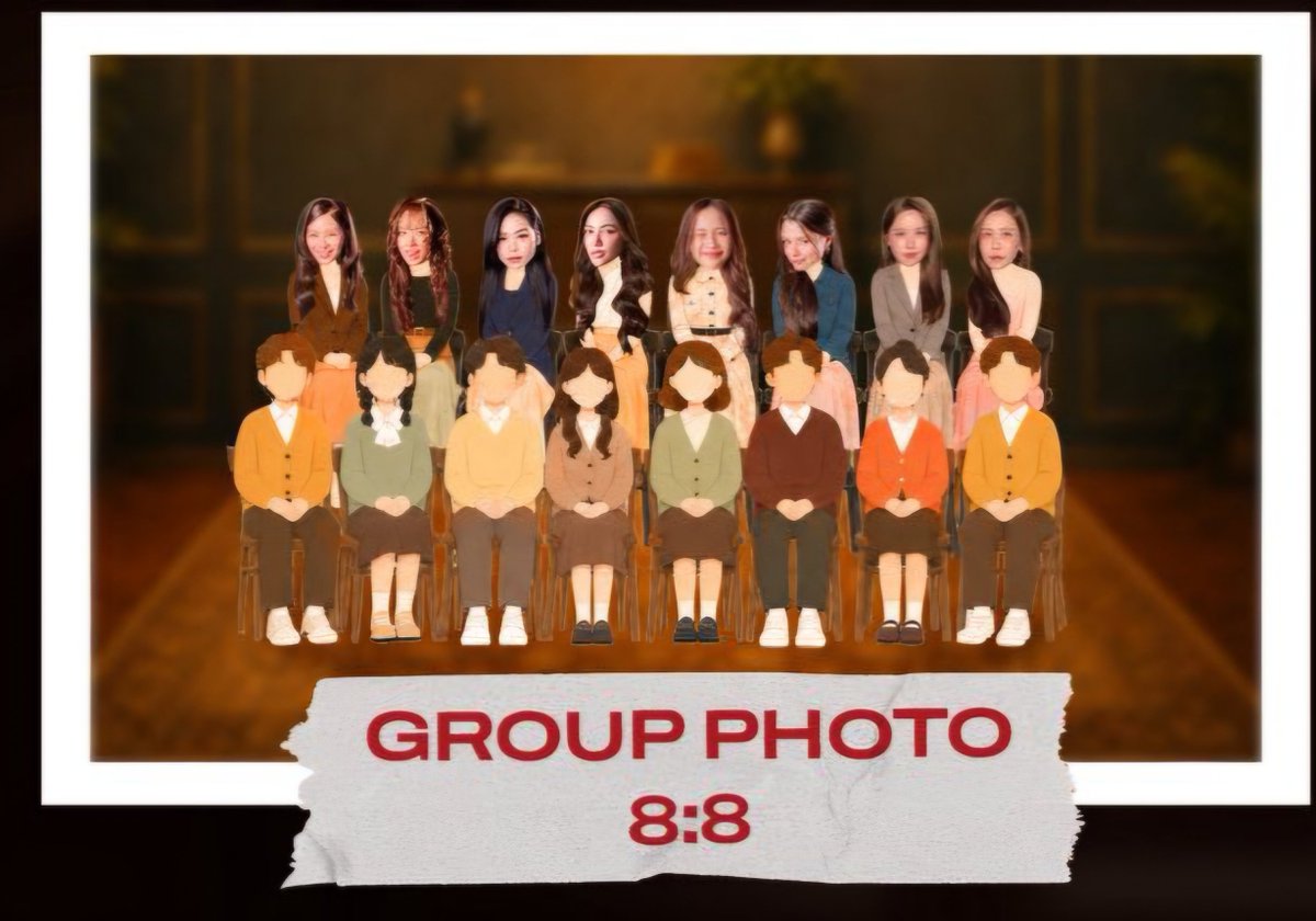 Hellodea's tweet photo. UPDATE 📸
We only need 1 more person to complete our 8:8 group photo! 🥹🙏🏻

Only 1 spot left, sitting in front of P'Mim 
DM me if you’re interested

Apple ✅️
Mim
Engfa✅
Charlotte ✅️
Freen ✅
Becky ✅
Namneung ✅️
Noey ✅️

#4element
#applelarapisa
#applemim
#freenbecky https://t.co/tC5s7E5rqv