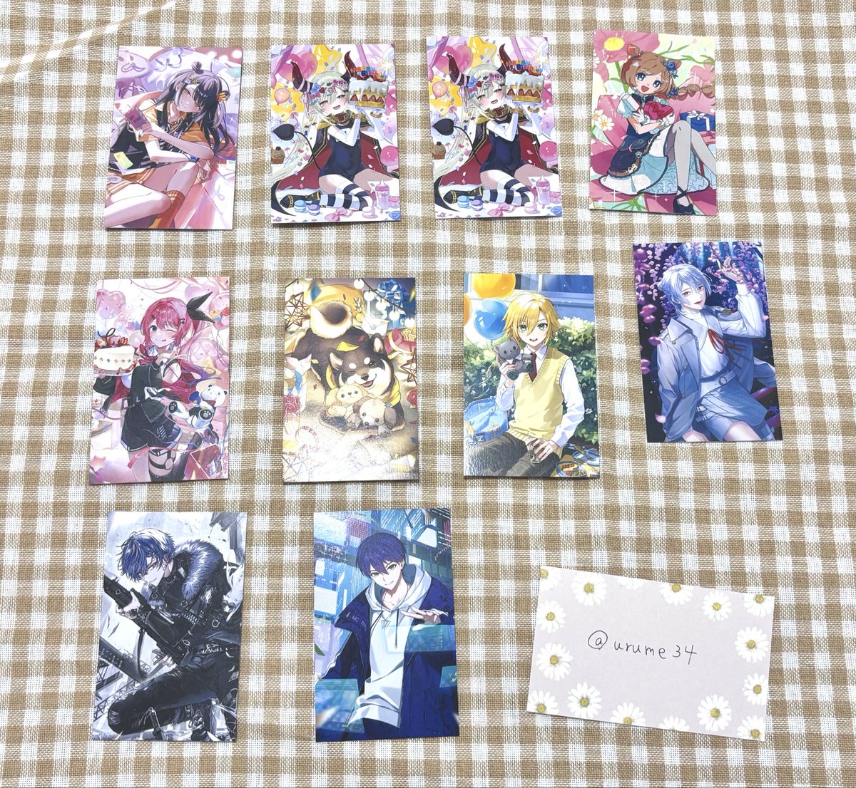 urume34's tweet photo. 【交換】にじさんじ ノスタルジアコレクション2026 ランダムコレクションカード

譲：画像1枚目
求：画像2枚目同種

大阪府内手渡し可、郵送可
検索からでも気軽にお声かけください https://t.co/Duq9tYW0pj