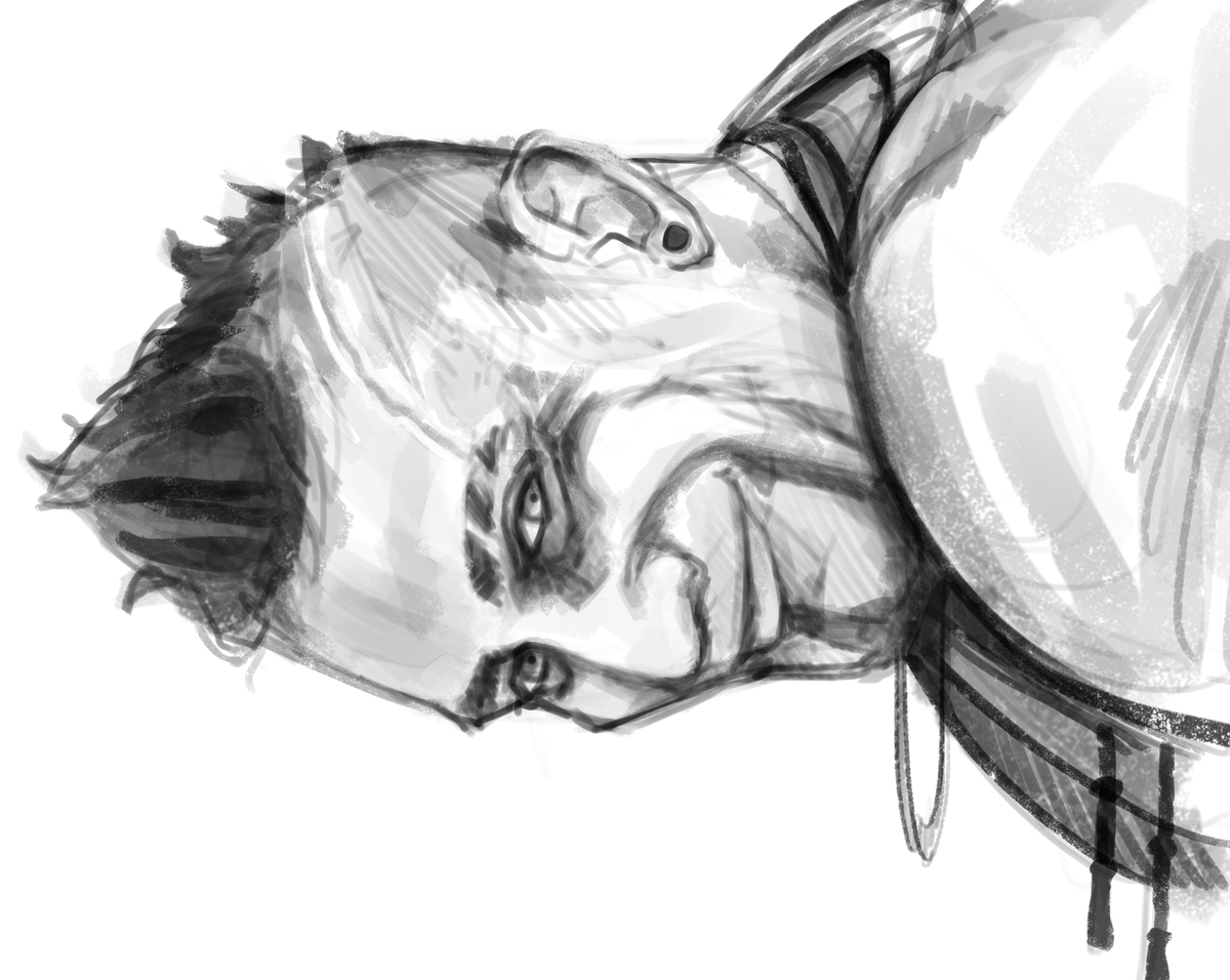 wrenPaints's tweet photo. I really need to play Far Cry 3, Vaas Montenegro is such a cool antagonist. #michaelmando https://t.co/JpQsYGe2IO