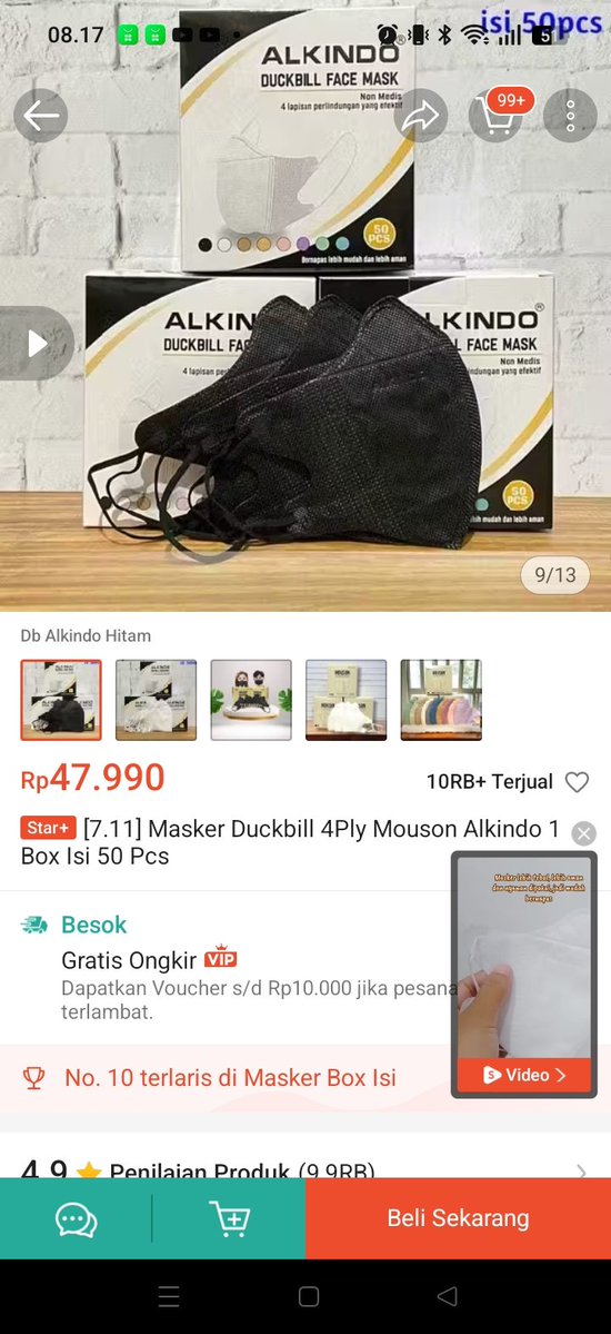 BBilla06's tweet photo. Shik shak shok liat harga masker sekarang, padahal terakhir beli ngga sampe segitu (slide akhir harga masker terakhir beli) https://t.co/IXNpBk2IVa
