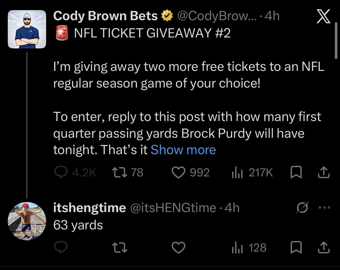 itsHENGtime's tweet photo. @CodyBrownBets @SurveyorCerra What about mine? I was 1 min after your post! https://t.co/KOmFwox05m