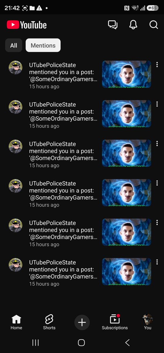 EnobiusIsTheOne's tweet photo. @OrdinaryGamers Sorry this is the only place I can send this but as a viewer I'm receiving these. I thought you should know. So you can stop them lying about you. I can't DM or I would have. https://t.co/nq2NAzi321