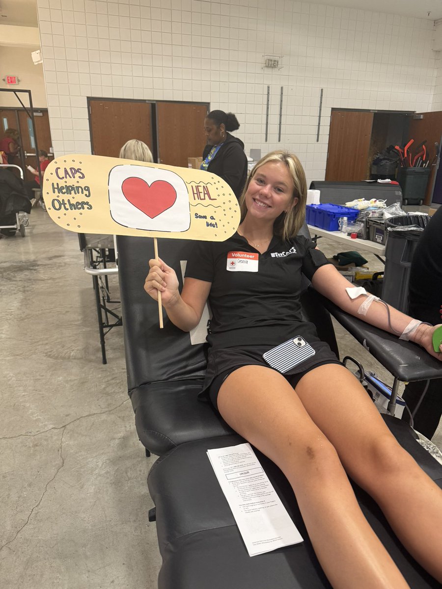 TroyR3CAPS's tweet photo. CAPS Blood Drive = SUCCESS!
A huge THANK YOU to everyone who donated today! We’re so proud of our CAPS Healthcare students for organizing, welcoming donors, and putting their professional skills into action.
Learning. Serving. Making an impact.
#capsnetwork #proud2br3 https://t.co/EluMobcp8U