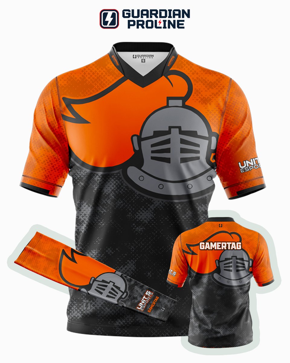 guardianproline's tweet photo. New jerseys for @Unit5_Esports for the 2026/27 season. A great and loyal Guardian Proline customer for over 6 years! https://t.co/ZUh5f1a2zM
