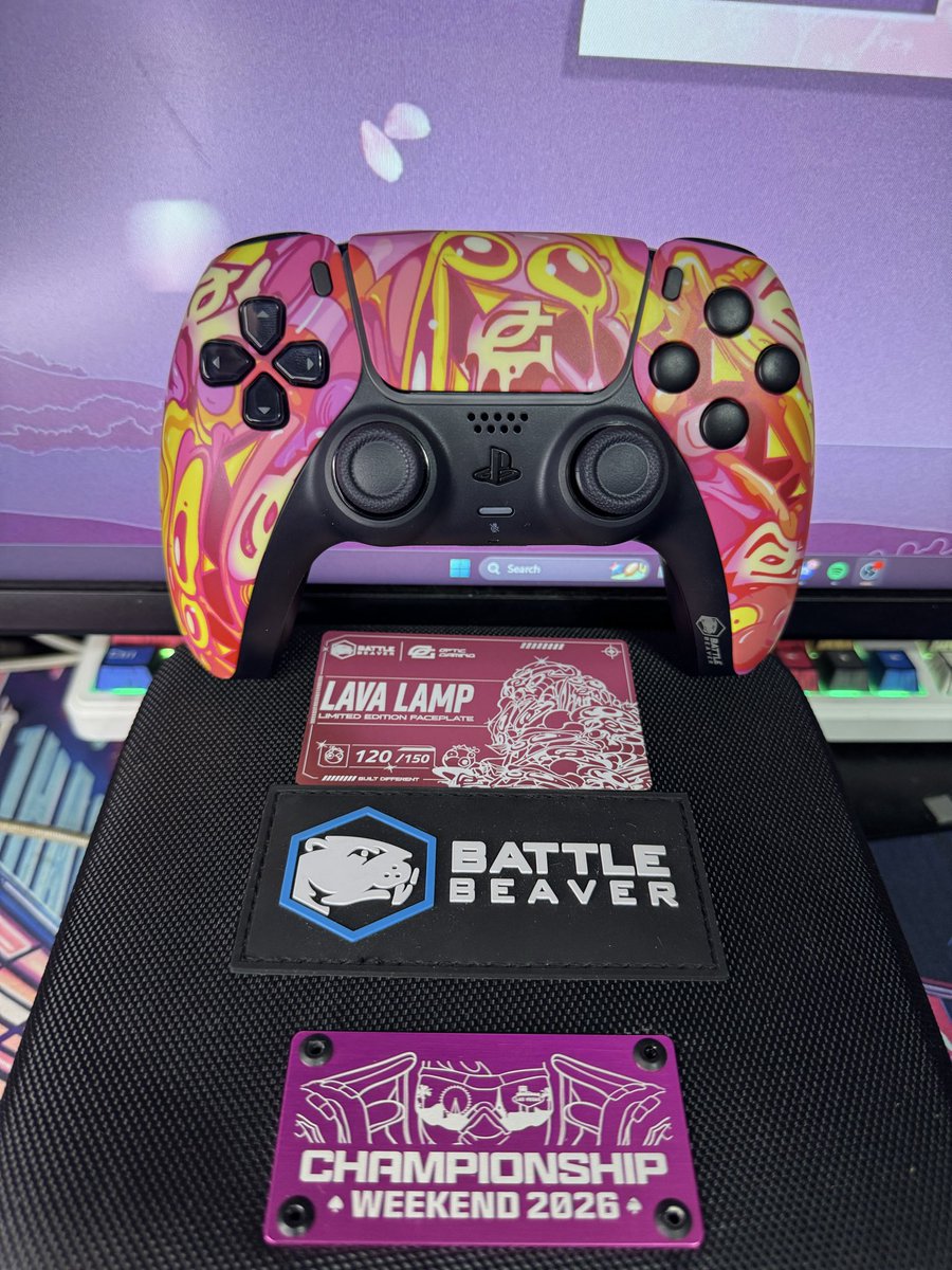 OTCyniical's tweet photo. Marius unlocked! Can’t wait to get some reps in and lock in for MW4. Unboxing, review, and setup coming soon on TikTok @BattleBeaver @OpTic #OTN https://t.co/DJ2iKgkDoR