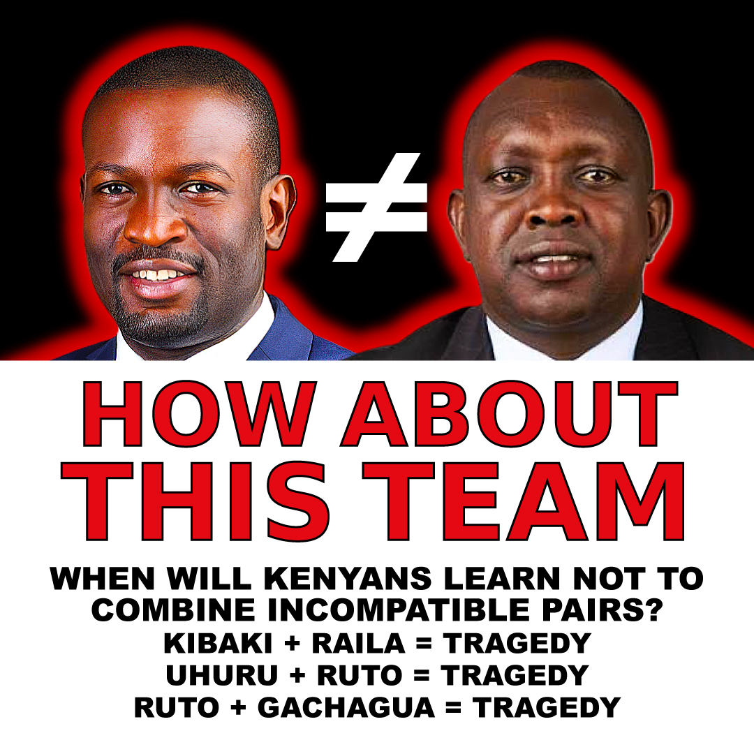 Edwin Sifuna and Oscar Sudi.