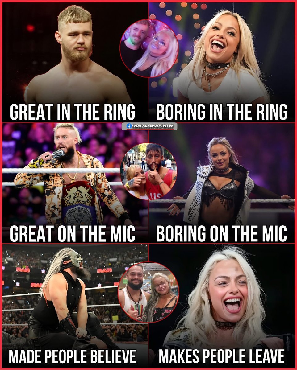 ElChulopof's tweet photo. @WWE @YaOnlyLivvOnce Liv Midcart Boring 🥱 https://t.co/LP2ygZcRt0