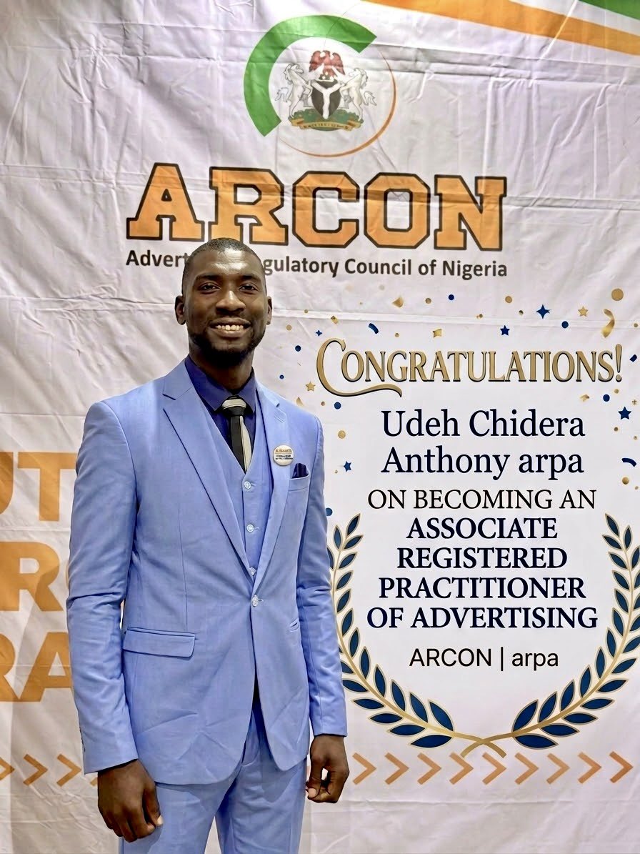 SantaTonymary's tweet photo. Grateful. Growing. Building.

11th September

Today, as I mark another year of life, I also celebrate a major professional milestone: 
I Wish to inform all that I have been inducted as an Associate Registered Practitioner of Advertising (ARPA) by ARCON https://t.co/71Or9XKB7J