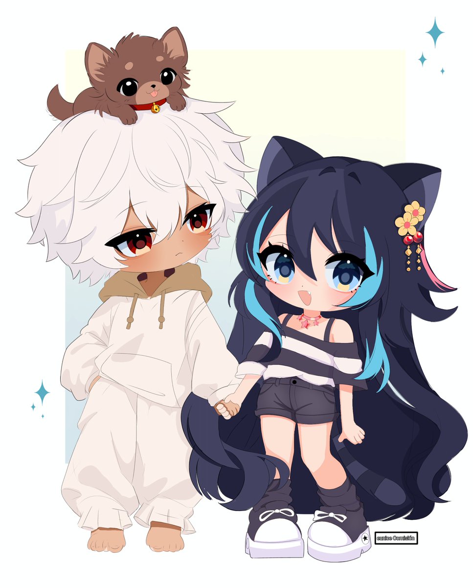 rosabodoque32's tweet photo. Tercera comisión (⁠つ⁠✧⁠ω⁠✧⁠)⁠つ⊂⁠(⁠･⁠ω⁠･⁠*⁠⊂⁠) #chibis #comision #comission #español #art #ibispaint https://t.co/VgA9MTrkU1