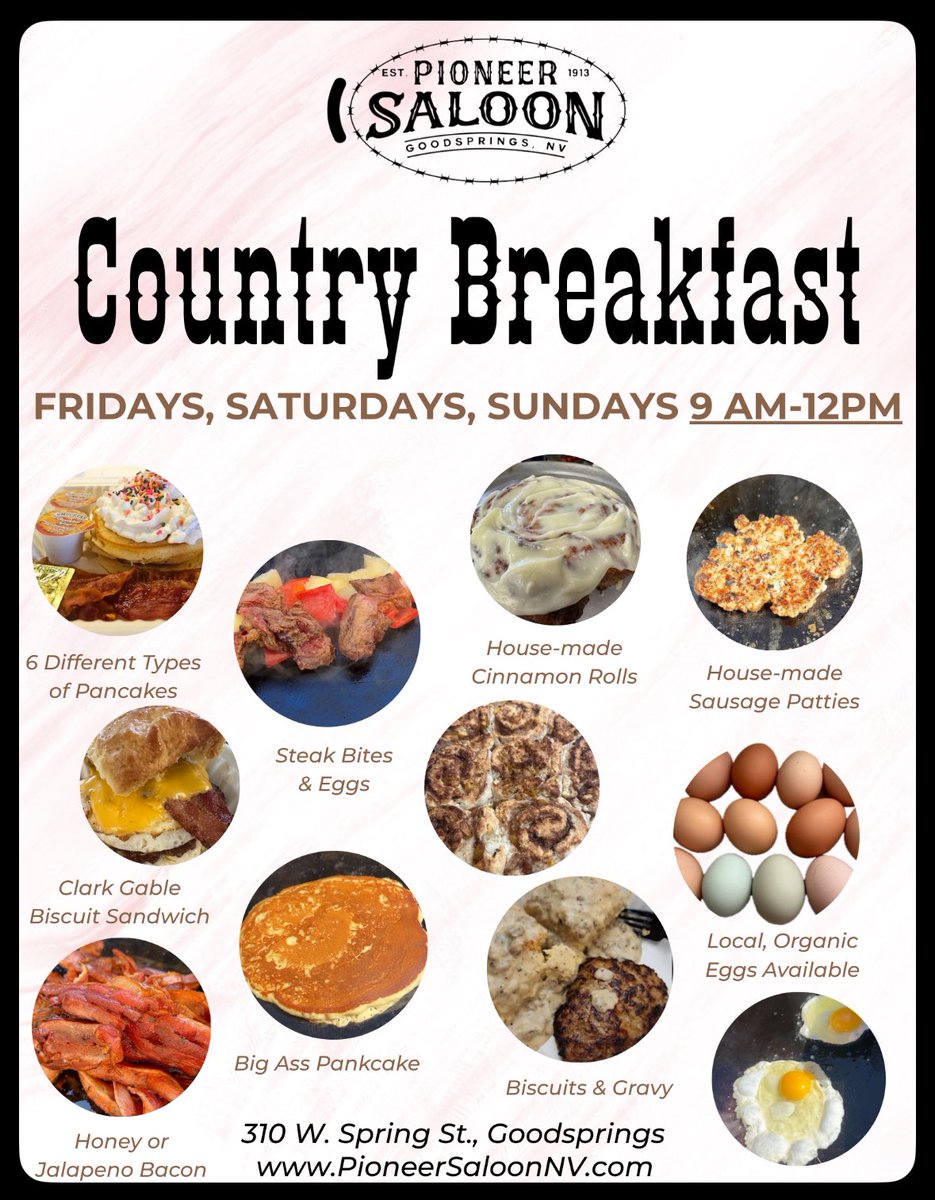 PioneerSaloon13's tweet photo. #breakfast #restaurants #goodsprings #lasvegas https://t.co/XyK6DecG5M