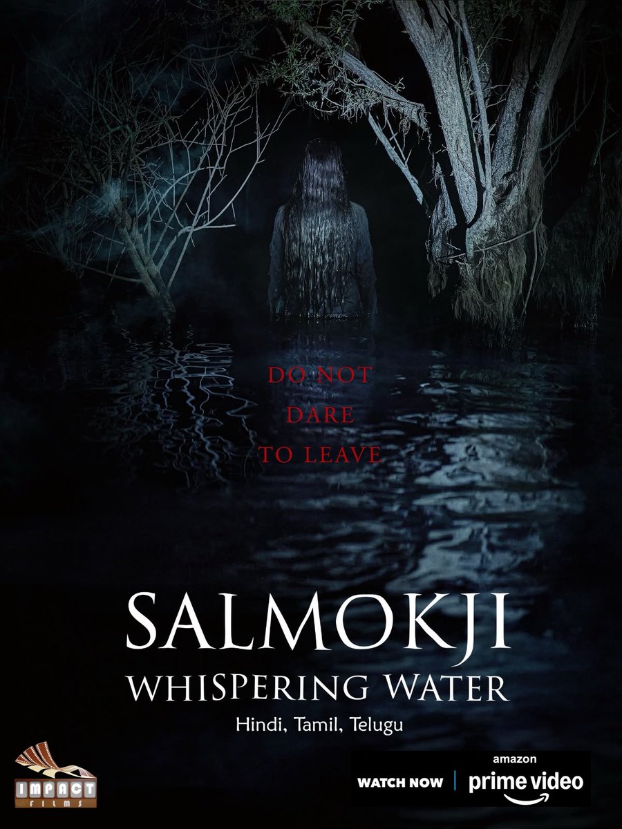impactfilmindia's tweet photo. SALMOK JI – WHISPERING WATERS 🌊

With 3.25M admissions, the most-watched Korean horror film of all time is now streaming on @PrimeVideo in Korean, Hindi, Tamil &amp; Telugu.

Listen carefully. The waters remember.

#SalmokJi #WhisperingWaters #PrimeVideo #KoreanHorror #ImpactFilms https://t.co/TnFmSzCbYP