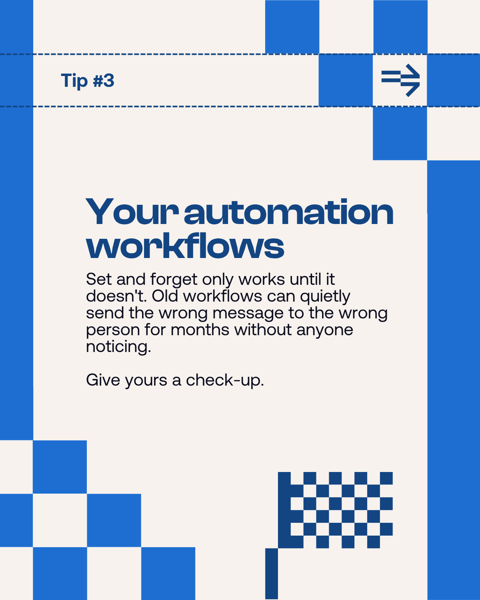 RefuelDigital's tweet photo. Your marketing stack called. It wants a spring clean too. 🧹

We've pulled together 4 things worth sorting out this mont.

Swipe through for the checklist! 👉

Need a hand with the bigger jobs? That's what we're here for.

#DigitalMarketing #MarketingTips #HubSpot https://t.co/3JktMArjsK