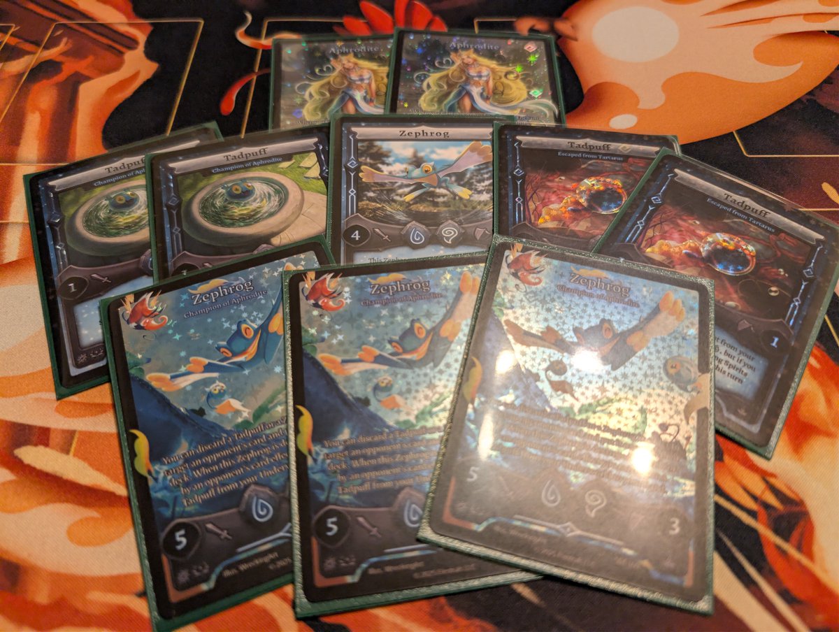 st00ben's tweet photo. Had an absolute blast at Elestrals locals tonight with the Frog Squad, this deck is such a blast to play!

Now I need a TP1 Stellar Zephrog... 😅 https://t.co/Z0U0agchKt