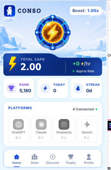 jushinju's tweet photo. CONSO Labs Extension Public Access  Download: Extension Conso 📷 Sign Up with email 📷 Submit code: CONSO-TSANR 📷 Connect X→Complete daily task 📷 Go to profile→Connect AI 📷 Start mining ZAPs from activity on your platform.
@conso_xyz https://t.co/RIxZKQmlrs