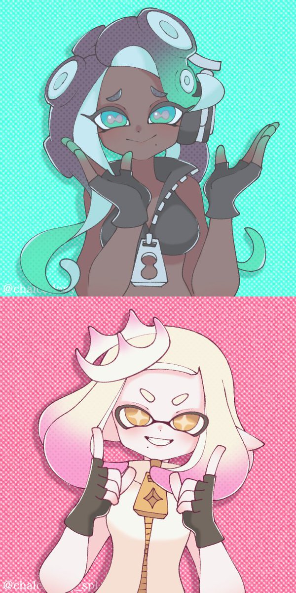 chalcedony_spl's tweet photo. 動画にするとどうしても画質が下がってしまうので、お気に入りシーンを🦑🐙
こだわりポイントは各ALTに少しづつ！ https://t.co/Xv5NcAljEl